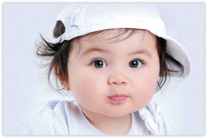 Little Cute Baby Posters For Wall Poster For Pregnant Women Smiling ay Poster