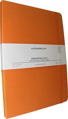 Orange Note Book 148 x 210MM