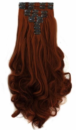 Streak Street ClipIn 24 Out Curl Mix Brown Hair Extensions Buy Streak  Street ClipIn 24 Out Curl Mix Brown Hair Extensions Online at Best Price  in India  Nykaa