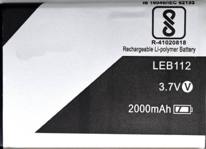 lava leb 112 battery