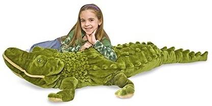 MELISSA & DOUG Giant Alligator - Lifelike Stuffed Animal (over 5 feet long) cm - Giant Alligator - Lifelike Stuffed Animal (over 5 feet long) . shop for MELISSA & DOUG products in India. MELISSA & DOUG Giant Alligator - Lifelike Stuffed Animal (over 5 feet long) cm - Giant Alligator - Lifelike Stuffed Animal (over 5 feet long) . shop for MELISSA & DOUG products in India.