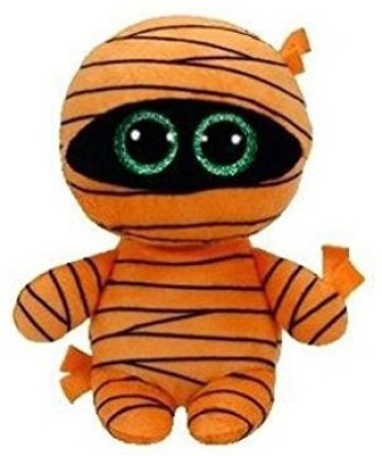 Ty Beanie Boo Boos 37241 Mask the Orange Mummy Halloween Regular 15cm 