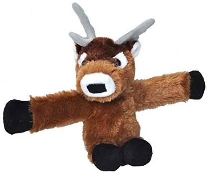 WILD REPUBLIC Huggers, Reindeer Plush Toy, Slap Bracelet, Stuffed Animal,  Kids Toys, 8