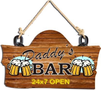 Studio Shubham Daddy S Bar Wooden Wall Hanging In India At Flipkart Com - Bar Wall Decor India Studio Shubham Daddy S Bar Wooden Wall Hanging In India At Flipkart Com - Bar Wall Decor India