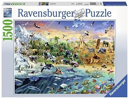 Ravensburger 16364 Our Wild World Jigsaw Puzzle 1500 Piece 16364 Our Wild World Jigsaw Puzzle 1500 Piece Shop For Ravensburger Products In India Flipkart Com