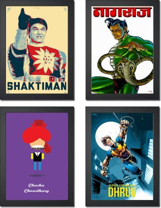 Hindi Indian Superhero Collection | Raj comics | Shaktimaan | Chacha  Chowdhary Paper Print - Comics posters in India - Buy art, film, design,  movie, music, nature and educational paintings/wallpapers at 