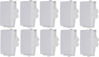 ANCHOR Penta Modular One Way Switch (Pack of 10) 6 A One Way Electrical ...