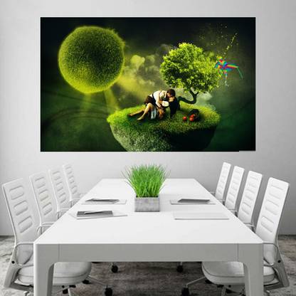 Love Story Wallpaper Poster No Framed Large Painting On Canvas Wall Art Picture for Home Decoration Wall Decor Poster 3D Poster - Total Home posters - Art & Paintings posters in India - Love Story Wallpaper Poster No Framed Large Painting On Canvas Wall Art Picture for Home Decoration Wall Decor Poster 3D Poster - Total Home posters - Art & Paintings posters in India -