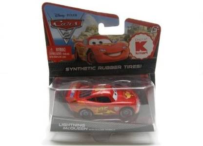 MATTEL Cast Car with Synthetic Rubber Tires Lightning McQueen - Cast ...