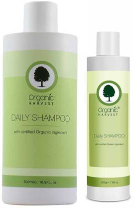 Organic Harvest Daily Shampoo Combination For Women Girls Men Best Organic Shampoo Mineral Oil Sulphate Paraben Chemical Free 500ml 225ml Daily Shampoo Combo Price In India My hair is naturally very thick and curly, so curating the ideal shampoo and conditioner combo is a necessity. organic harvest daily shampoo combination for women girls men best organic shampoo mineral oil sulphate paraben chemical free 500ml