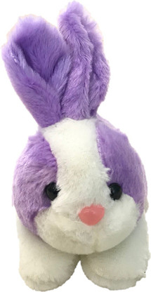 purple rabbit soft toy