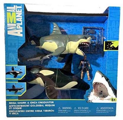 Animal Ocean & Prehistoric Discovery Great White Shark Killer Whale Playset Animal  Planet - Great White Shark Killer Whale Playset Animal Planet . shop for  Animal Ocean & Prehistoric Discovery products in