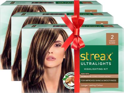 Streax Ultralights Highlighting Kit , Vibrant Blonde - Price in India, Buy  Streax Ultralights Highlighting Kit , Vibrant Blonde Online In India,  Reviews, Ratings & Features 
