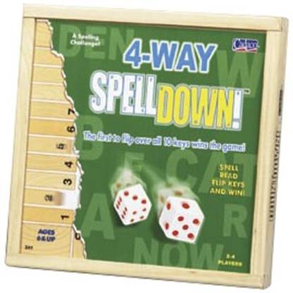 Ideal 4 Way Spelldown Party Fun Games Board Game 4 Way Spelldown Shop For Ideal Products In India Flipkart Com