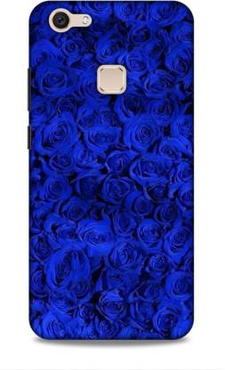 MAPPLE Back Cover for Vivo V7 Plus (Rose / Flower / Love / Blue Rose)