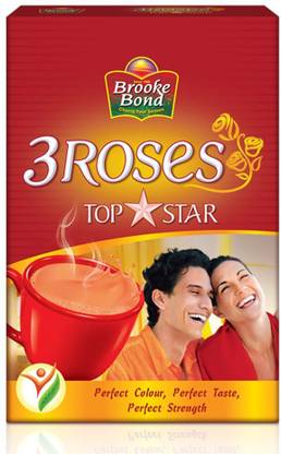 Brooke Bond 3 Roses Dust Tea, 500g Tea Box Price in India - Buy Brooke ...
