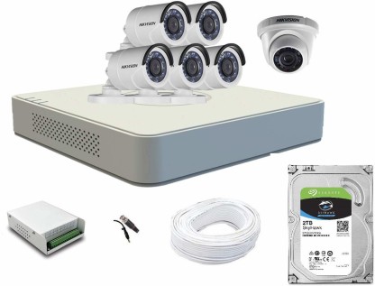 Hikvision HIKVISION 8MP CCTV SECURITY 4K UHD DVR 4CH 8CH SYSTEM OUTDOOR HD CAMERA KIT UK 
