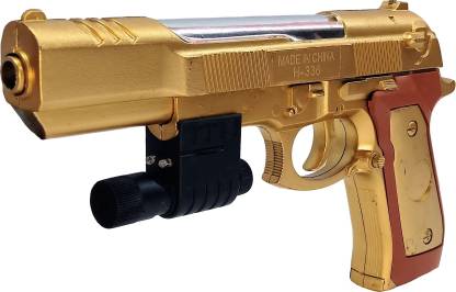 Darling Gold Edition Pistol Toy Gun With 100 Plastic Bullets Guns Darts Gold Edition Pistol Toy Gun With 100 Plastic Bullets Shop For Darling Products In India Flipkart Com
