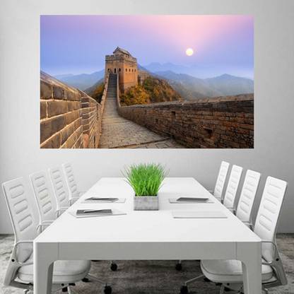 Great Wall Of China Sunrise Wallpaper Poster 3d Poster Total Home Posters Nature Posters In India Buy Art Film Design Movie Music Nature And Educational Paintings Wallpapers At Flipkart Com