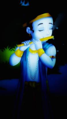 Lord Krishna and his Flute Photographic Paper - Art & Paintings, Religious, Animation & Cartoons posters in India - Buy art, film, design, movie, music, nature and educational paintings/wallpapers at Lord Krishna and his Flute Photographic Paper - Art & Paintings, Religious, Animation & Cartoons posters in India - Buy art, film, design, movie, music, nature and educational paintings/wallpapers at