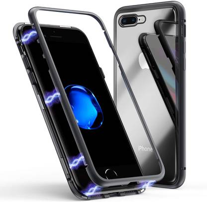 dealclues front back case for apple iphone 7 plus electronic auto fit magnetic wireless edition aluminium series case cover