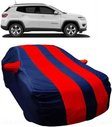 MoTRoX Car Cover For Jeep Compass (With Mirror Pockets)