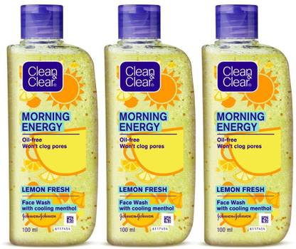 Flipkart - Flipkart: Clean & Clear Morning Energy Lemon Fresh Face Wash (300 ml)