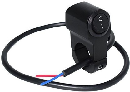 Clankmoto 12V Motorcycle Handlebar Waterproof Control Switch for Under 7/8 Diameter Handlebar 