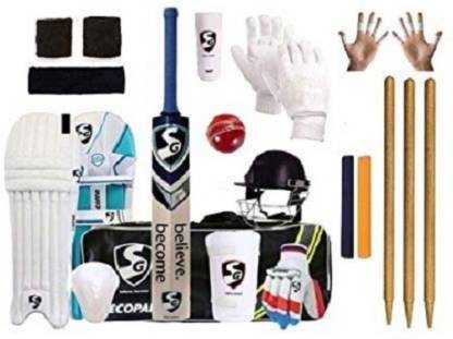Sg Cricket Kit With Spordy Stumps Cricket Kit Buy Sg Cricket Kit With Spordy Stumps Cricket Kit Online At Best Prices In India Cricket Flipkart Com