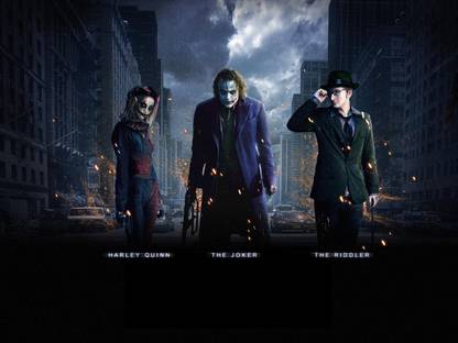 Movie The Dark Knight Batman Movies Joker Harley Quinn Riddler Killer Hd Wallpaper Background Paper Print Movies Posters In India Buy Art Film Design Movie Music Nature And Educational Paintings Wallpapers Movie The Dark Knight Batman Movies Joker Harley Quinn Riddler Killer Hd Wallpaper Background Paper Print Movies Posters In India Buy Art Film Design Movie Music Nature And Educational Paintings Wallpapers