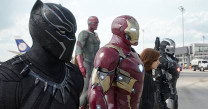 Movie Captain America: Civil War Captain America War Machine Iron Man Vision Black Widow Black Panther HD Wallpaper Background Paper Print - Movies posters in India - Buy art, film, design, movie, Movie Captain America: Civil War Captain America War Machine Iron Man Vision Black Widow Black Panther HD Wallpaper Background Paper Print - Movies posters in India - Buy art, film, design, movie,