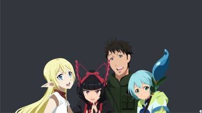 Athah Anime GATE Yōji Itami Tuka Luna Marceau Rory Mercury Lelei la Lalena Gate: Jieitai Kanochi nite Kaku Tatakaeri 13*19 inches Wall Poster Matte Finish Paper Print - Animation & Cartoons posters Athah Anime GATE Yōji Itami Tuka Luna Marceau Rory Mercury Lelei la Lalena Gate: Jieitai Kanochi nite Kaku Tatakaeri 13*19 inches Wall Poster Matte Finish Paper Print - Animation & Cartoons posters