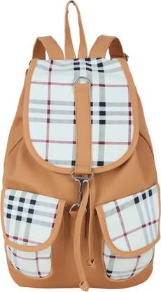 Flipkart Com Bumbart Collection Unique Design Stylish Pithu Backpack Best For Daily Use College And Office Use Bag For Girls And Women Cream Colour 5 L Waterproof Backpack Backpack