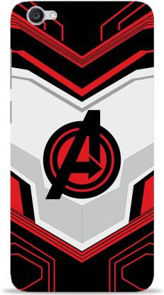 NDCOM Back Cover for Vivo Y55 Avengers End Game Logo Printed