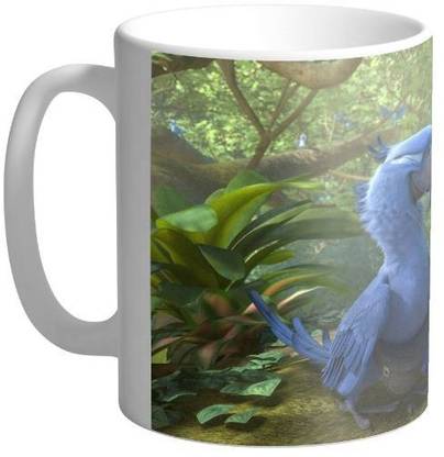 Arkist Rio 2 Blu And Jewel Wallpaper Ceramic Coffee Mug Price In India Buy Arkist Rio 2 Blu And Jewel Wallpaper Ceramic Coffee Mug Online At Flipkart Com