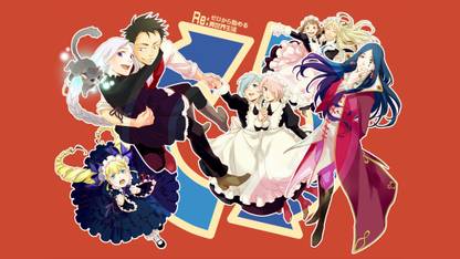 Athah Anime Re Zero Starting Life In Another World Rem Beatrice Roswaal L Mathers Ram Pack Subaru Natsuki Emilia Re Zero 13 19 Inches Wall Poster Matte Finish Paper Print Animation Cartoons Posters