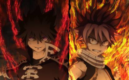 Athah Anime Fairy Tail Natsu Dragneel Zeref Dragneel 13 19 Inches Wall Poster Matte Finish Paper Print Animation Cartoons Posters In India Buy Art Film Design Movie Music Nature And