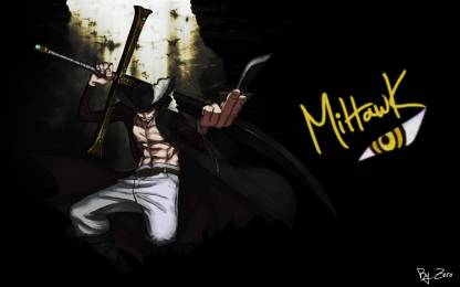 Athah Anime One Piece Dracule Mihawk 13*19 inches Wall Poster Matte Finish  Paper Print - Animation & Cartoons posters in India - Buy art, film,  design, movie, music, nature and educational paintings/wallpapers