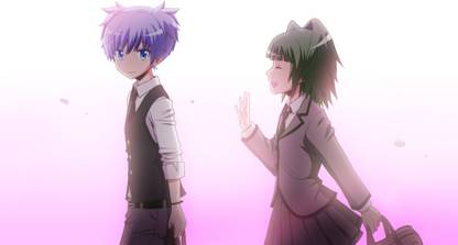 athah anime assassination classroom kaede kayano nagisa shiota 13 19 inches wall poster matte finish paper print animation cartoons posters in india buy art film design movie music nature and