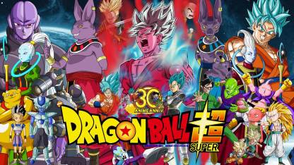 Athah Anime Dragon Ball Super Dragon Ball Hit Champa Trunks Goten Gotenks  Krillin Beerus SSGSS Goku
