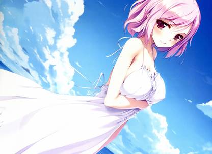 Athah Anime Girl Short Hair Pink Hair Purple Eyes Dress 13 19 Inches Wall Poster Matte Finish Paper Print Animation Cartoons Posters In India Buy Art Film Design Movie Music Many of which you don't know, who deserve some credit, and have great personalities. hair pink hair purple eyes dress