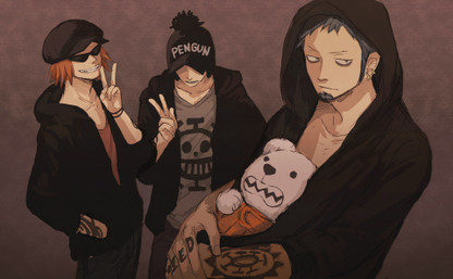 Penguin Shachi Bepo Trafalgar Law 