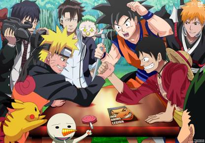 Athah Anime Crossover Monkey D Luffy Naruto Uzumaki Rin Okumura Gon Freecss Plue Ichigo Kurosaki Bleach Athah Anime Crossover Monkey D Luffy Naruto Uzumaki Rin Okumura Gon Freecss Plue Ichigo Kurosaki Bleach