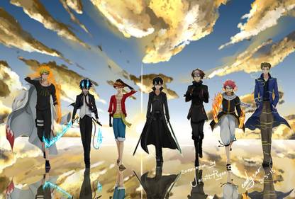 Athah Anime Crossover Kirito Natsu Dragneel Blue Exorcist Naruto One Piece Sword Art Online Fairy Tail Athah Anime Crossover Kirito Natsu Dragneel Blue Exorcist Naruto One Piece Sword Art Online Fairy Tail