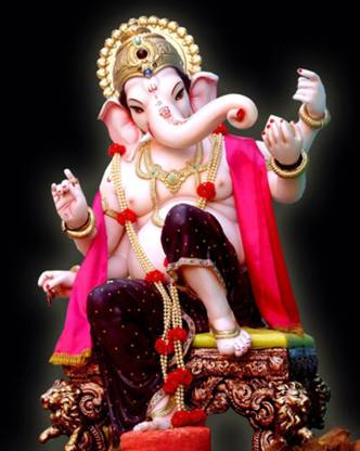Model No - 1117 Ganesh Ji Wallpaper ( 12x15 size ) Photographic Paper -  Religious posters in India - Buy art, film, design, movie, music, nature  and educational paintings/wallpapers at 