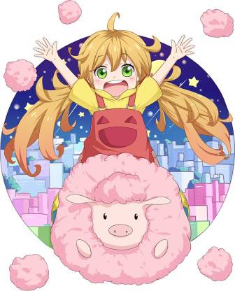 Athah Anime Sweetness and Lightning Tsumugi Inuzuka Amaama to Inazuma 13*19  inches Wall Poster Matte Finish Paper Print - Animation & Cartoons posters  in India - Buy art, film, design, movie, music,