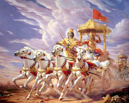 Model No - 1116 Mahabharata Krishna Arjun Wallpaper (12x15 size) Photographic Paper - Religious posters in India - Buy art, film, design, movie, music, nature and educational paintings/wallpapers at Model No - 1116 Mahabharata Krishna Arjun Wallpaper (12x15 size) Photographic Paper - Religious posters in India - Buy art, film, design, movie, music, nature and educational paintings/wallpapers at