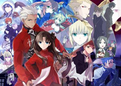 Emiya Shirou Assassin Athah Anime Fate Grand Order Fate Series Archer Rin Tohsaka Saber Red Saber Shielder Fujimaru Ritsuka Shirou Emiya Assassin Gilgamesh 13 19 Inches Wall Poster Matte Finish Paper Print Animation Cartoons Posters shirou emiya assassin gilgamesh