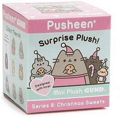Pusheen Blind Box Christmas 2021 Gund 4061025 Pusheen Cat Holiday Surprise Stuffed Animal Plush Blind Box Series 8 Christmas Sweets Multicolor 2 75 6 99 Cm 4061025 Pusheen Cat Holiday Surprise Stuffed Animal Plush Blind Box Series