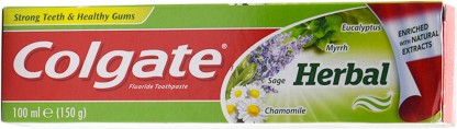 colgate herbal fluoride toothpaste